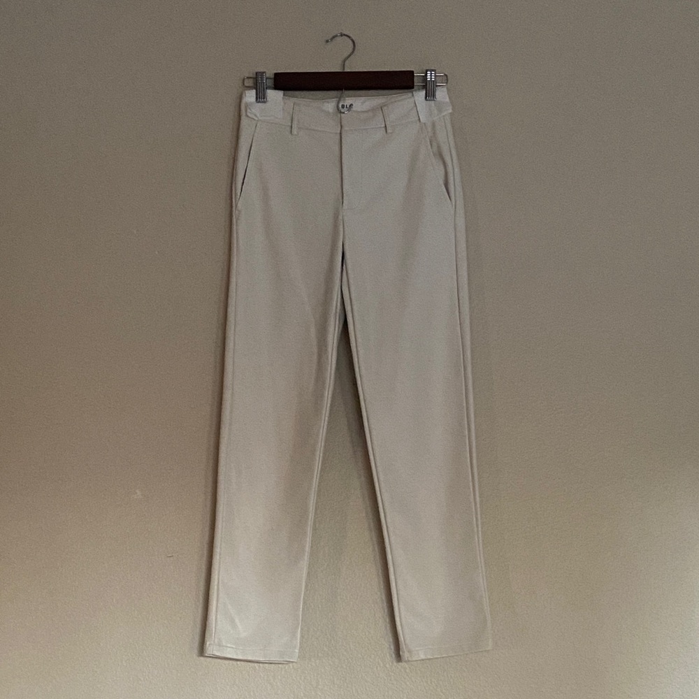 LBLC the label Franny Faux Leather Trouser, Size XS, Ivory